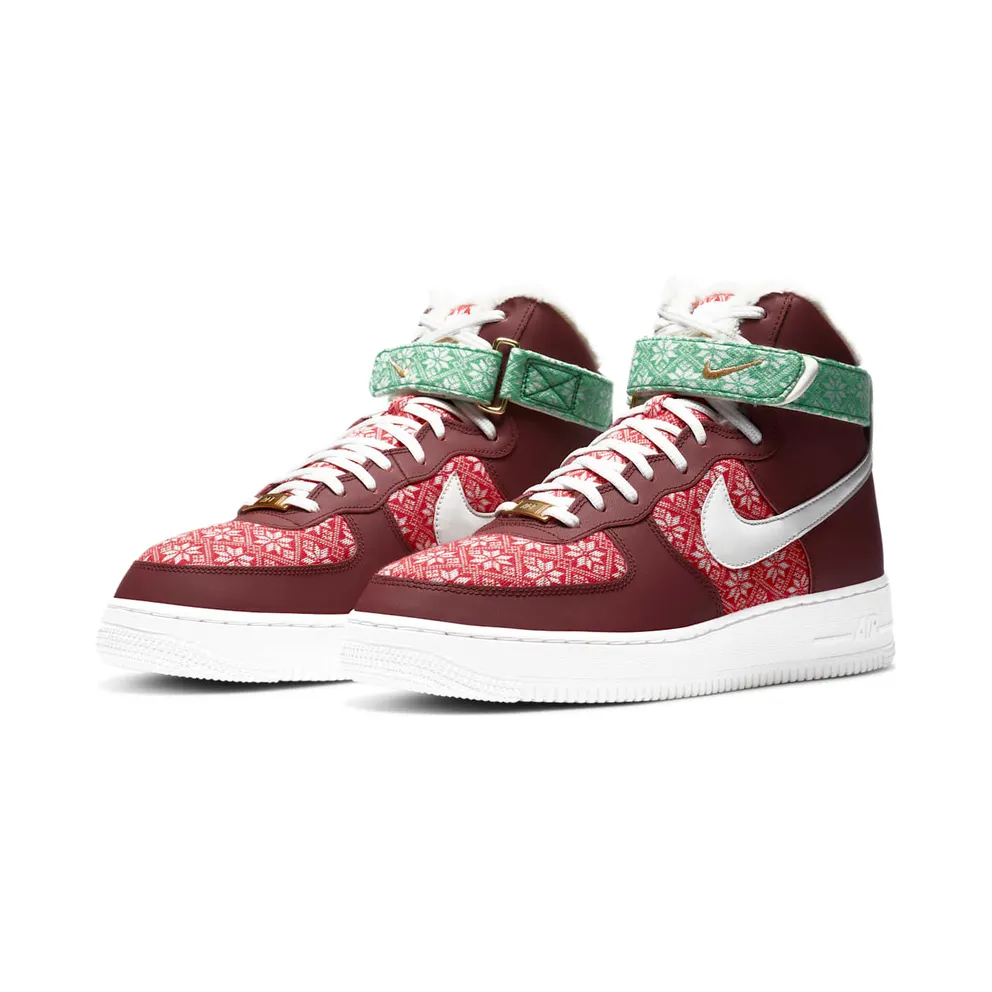 Nike Air Force 1 High ‘Christmas’ (2020) (DC1620-600)