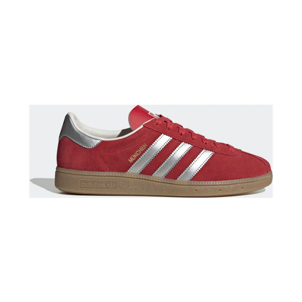 Adidas Munchen Scarlet / Matte Silver / Gum (GY7402)