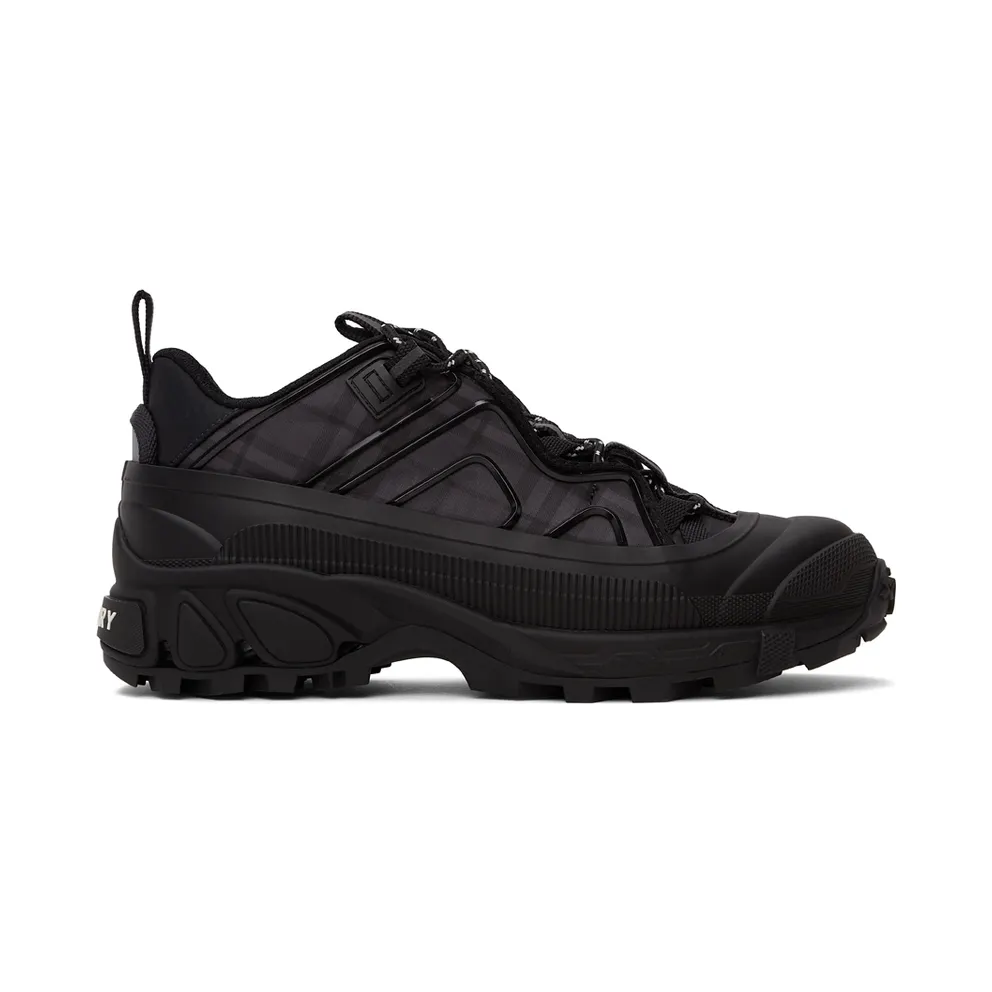 Burberry Black Check Technical Arthur Sneakers (8042584)