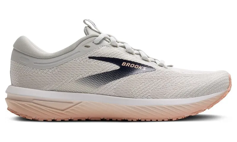 Brooks Revel 7 Oyster White Tropical Peach (120424-1B-195)