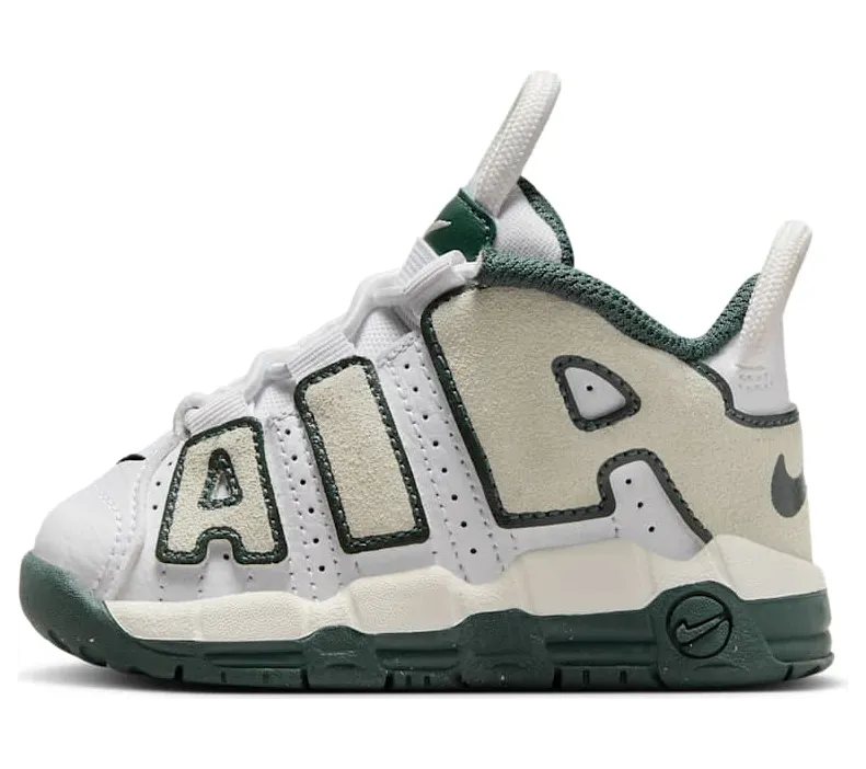 Nike Air More Uptempo White Vintage Green Summit White Sea Glass (FQ1936-100)