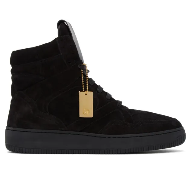 Human Recreational Services Black Mongoose High-Top Sneakers (UI20GF0200X1C8)