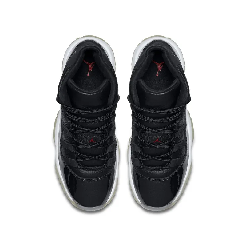 Jordan 11 Retro 72-10 (GS) Black/Gym Red-White-Anthracite (378038-002)