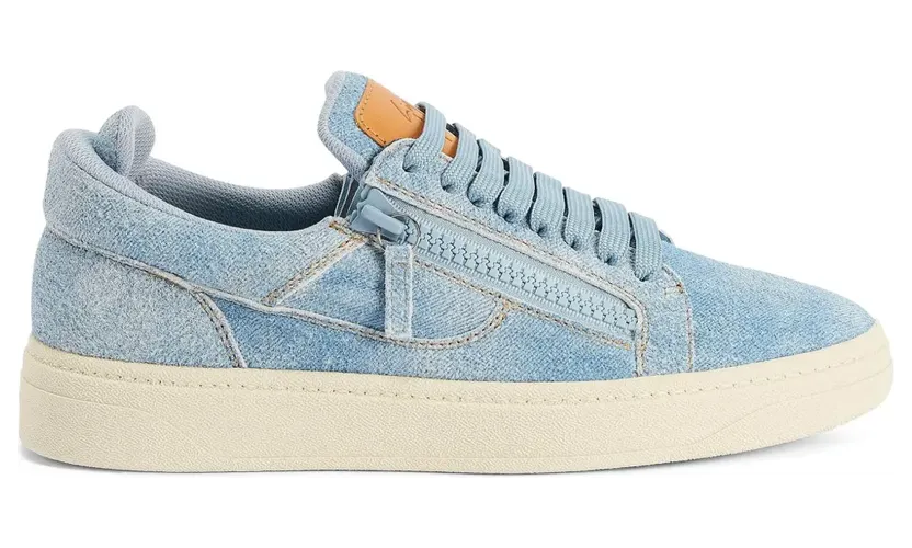 Giuseppe Zanotti GZ94 Sneakers mit doppeltem Reißverschluss – Blau (RM50000001)