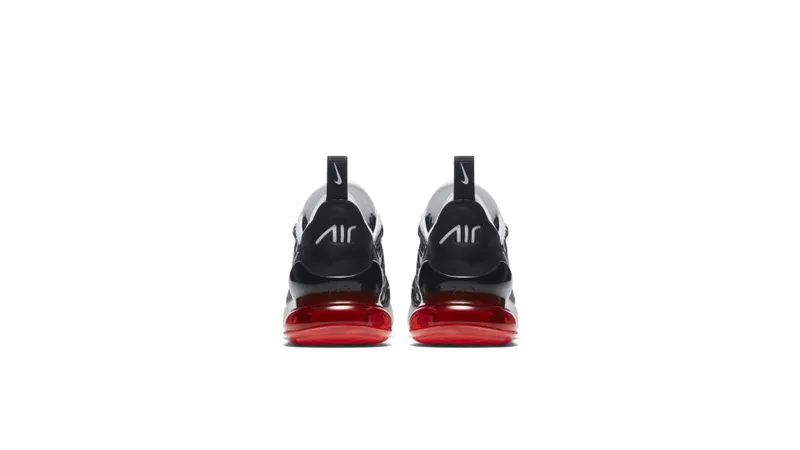 Nike Air Max 270 Print Black White Bright Crimson (GS) Black/White-Bright Crimson (AR0021-001)