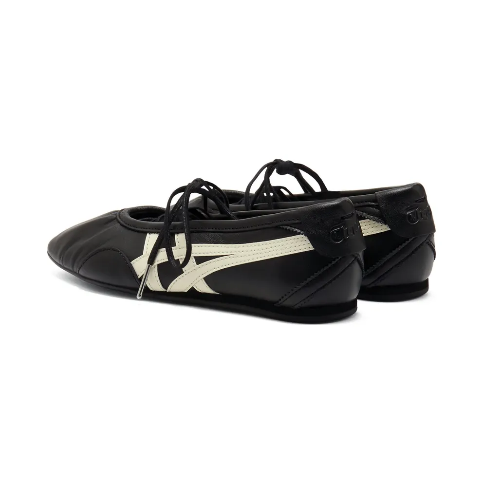 Onitsuka Tiger Womens Gymnarina “Black Cream” (1182A704-001)