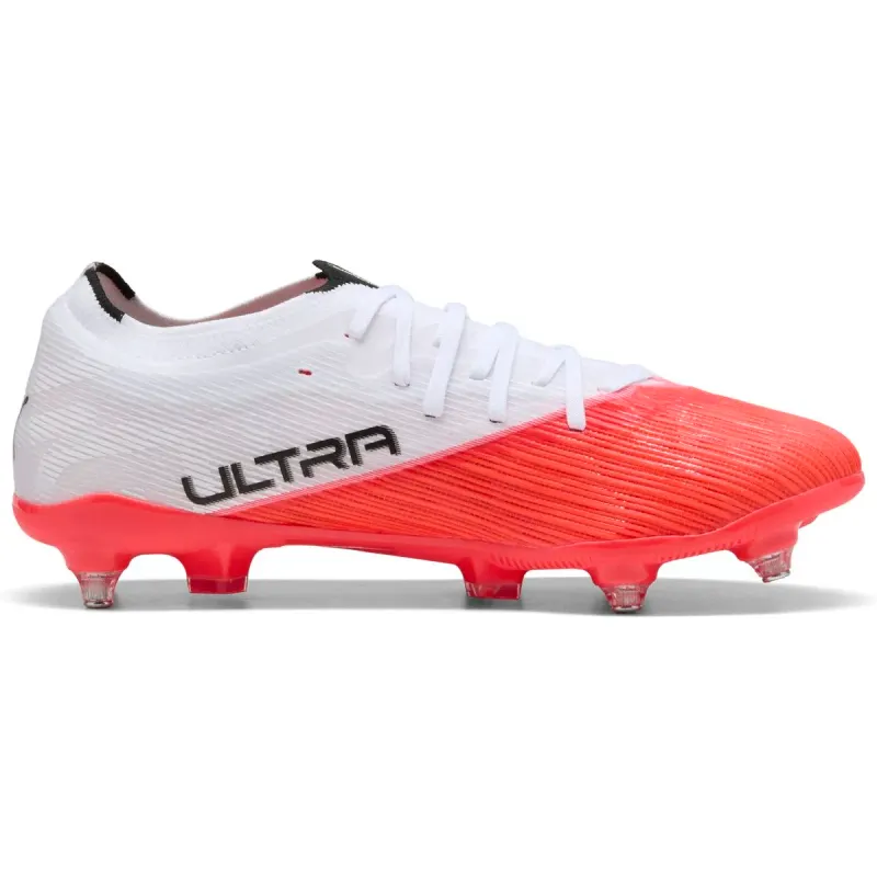 Puma Ultra Nitro 7 Match MxSG Stollen-Fußballschuhe 01 – ultra red/puma black/puma white 46 für Herren, rot, Größe 42 EU (109138)