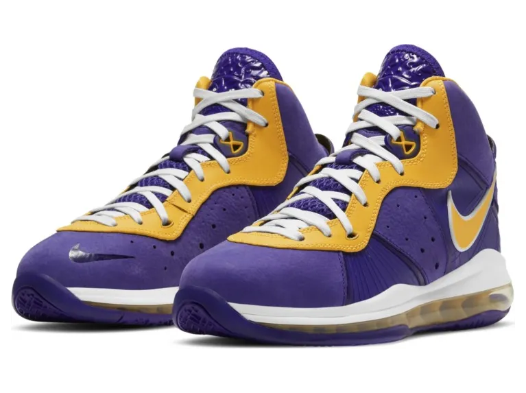 Nike LeBron 8 Hardwood Classics (GS) 8 – “Purple / Yellow” (CT5115-500)