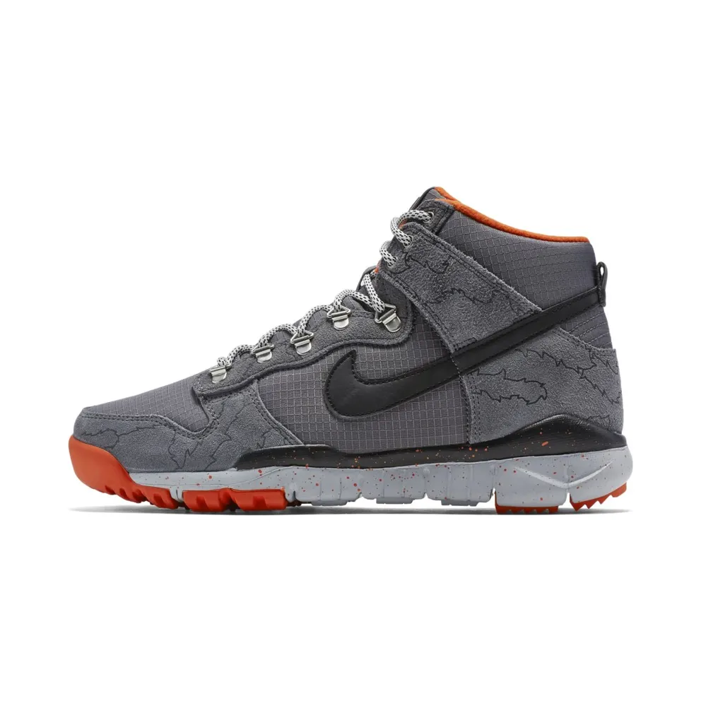 Nike SB Dunk High R/R Poler Dark Grey/University Orange-Black-White (806335-008)