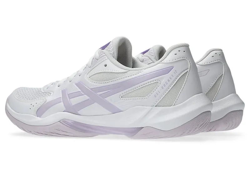 ASICS GEL-ROCKET 12 “White / Dahlia” (1072A119-106)
