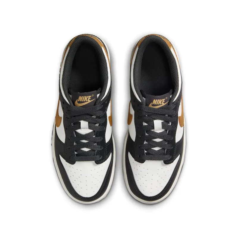 Nike Dunk Low GS “Summit White Metallic Gold” (HV2533-100)