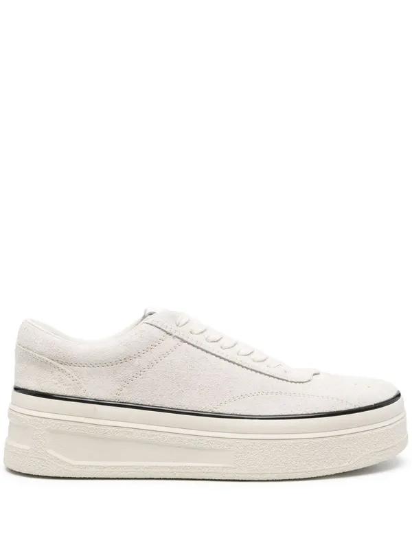 Jil Sander – Witte Sneakers with Flatform Zool – Men – Shoes – White (J33WS0019P5246100)