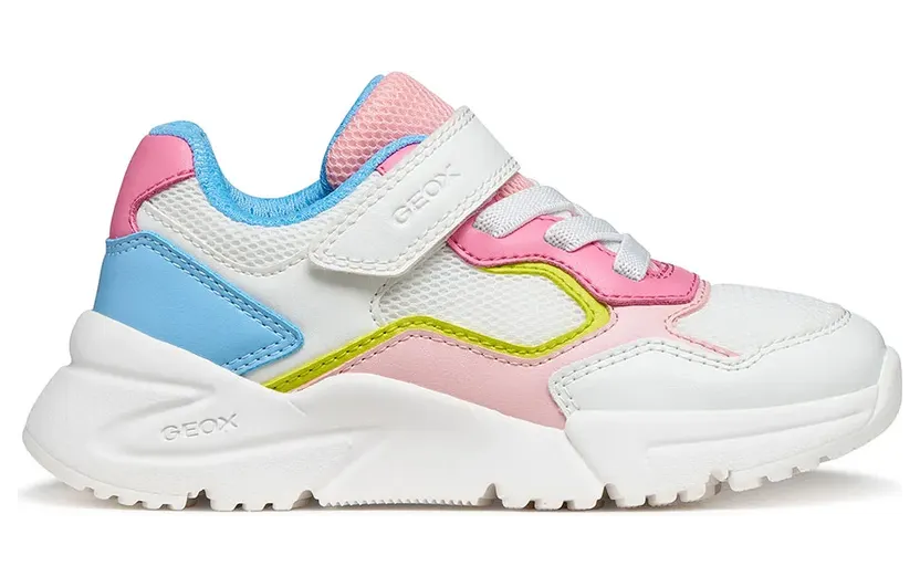 Geox sneaker Wit/Roze (J65M2B0BC14-C0406)
