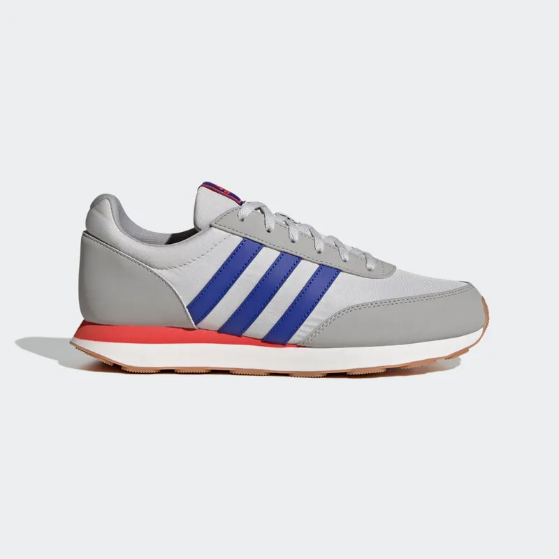 Adidas Run 60s 3.0 Lifestyle Running Grey One / Lucid Blue / Bright Red (HP2261)