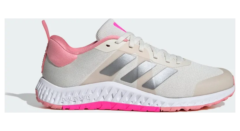adidas Everyset Trainer Chalk White Iron Metallic Lucid Pink (ID8661)