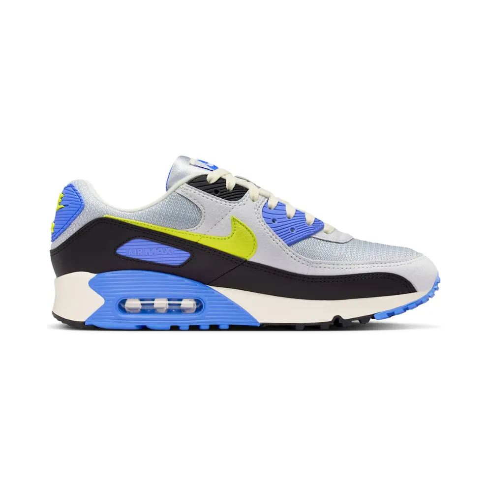 Nike Air Max 90 “Wave Pack Photon Dust Blue Cyber” (IU7543-025)