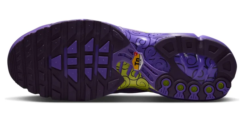 One Piece x Nike Air Max Plus “Gomu Gomu”: paarse TN met een Devil Fruit-patroon (2)