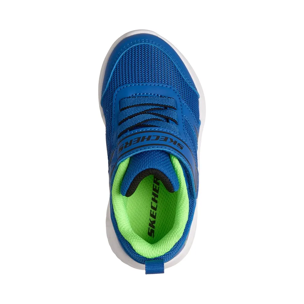 Skechers Bounder “Super Leap Sneaker Blue / Limoen” (407609NBLLM)