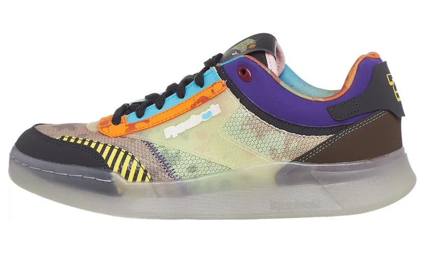Reebok Club C Legacy Coal / Sport Violet / Pale Yellow (GZ6881)