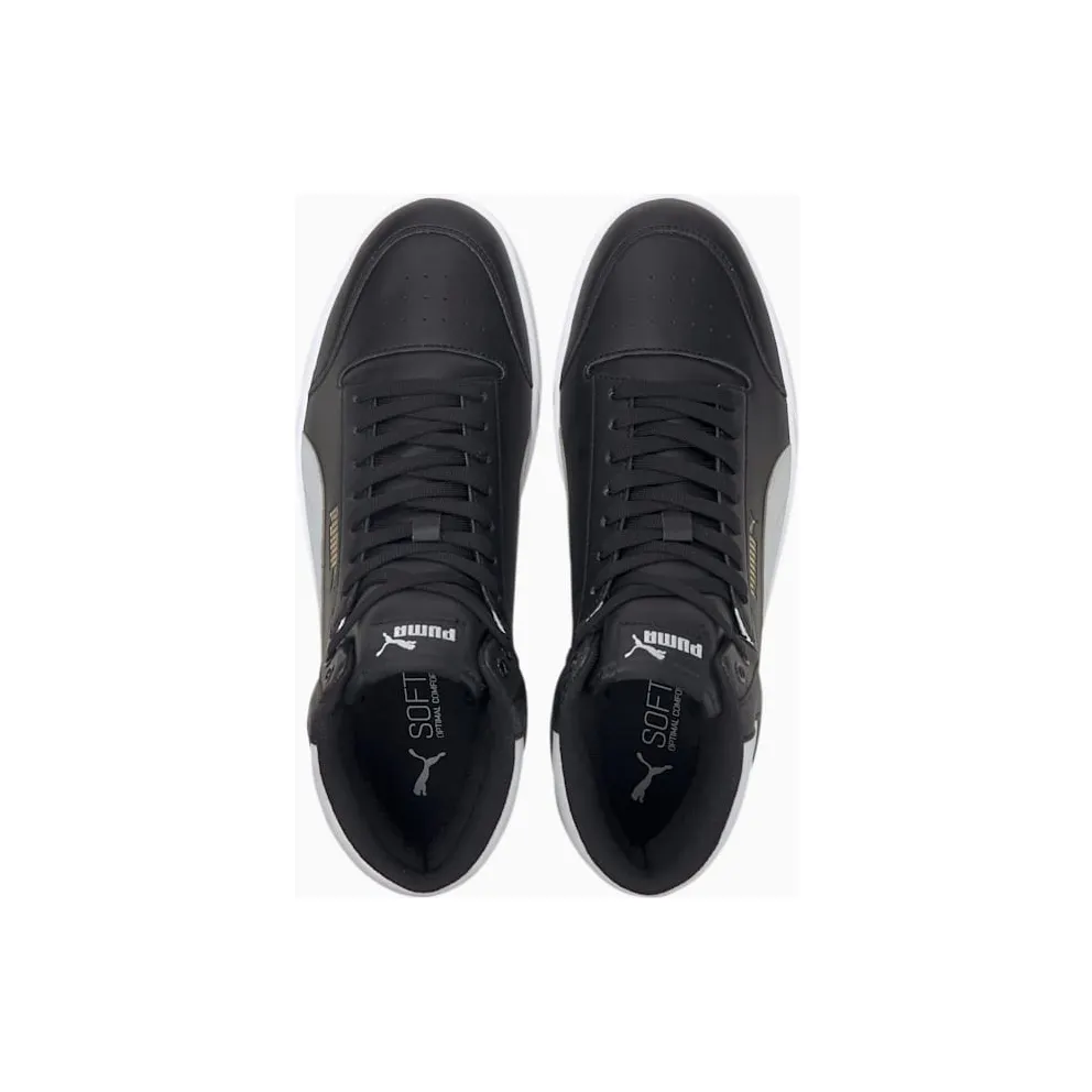 Puma Shuffle Mid White/Black/Grey (380748-02)