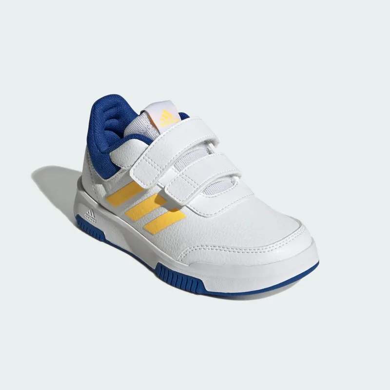 Adidas Tensaur with Velcro Cloud White / Spark / Royal Blue (IG8581)