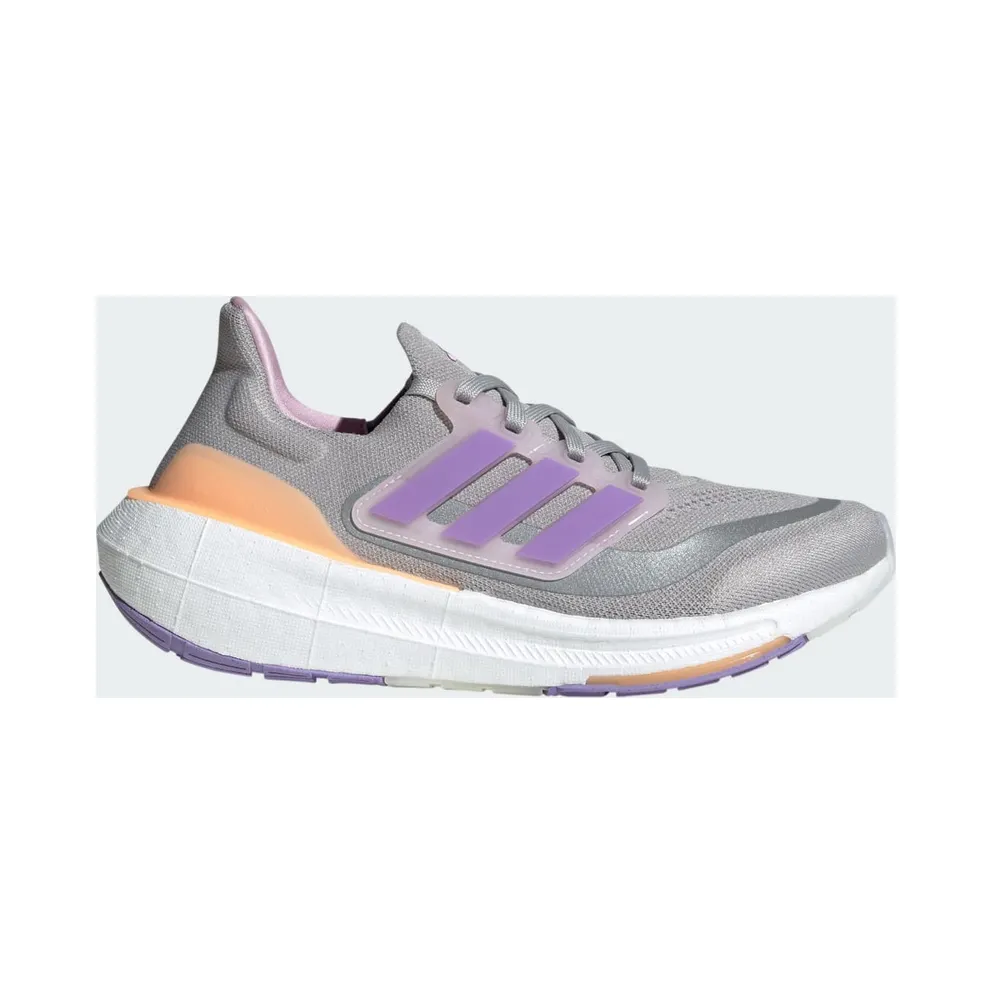 adidas Ultra Boost Light Grey Violet Fusion Acid Orange (IE1762)