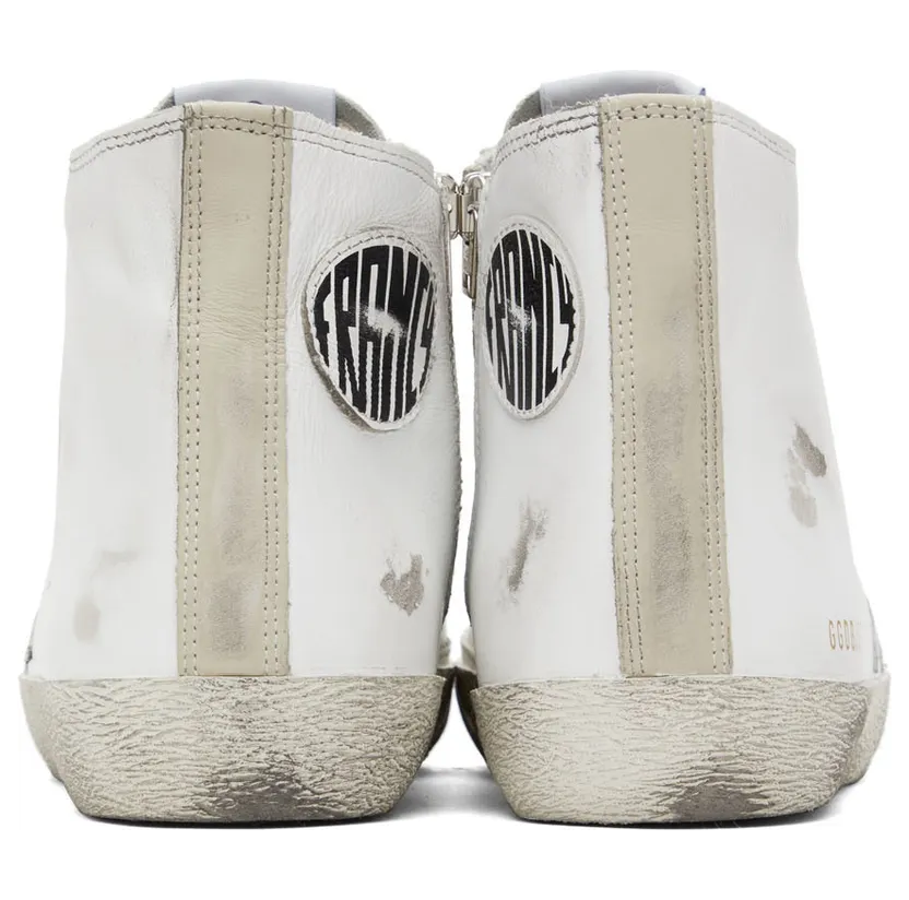 Golden Goose White Francy Classic High-Top Sneakers (GMF00113.F000319.10274) (2)
