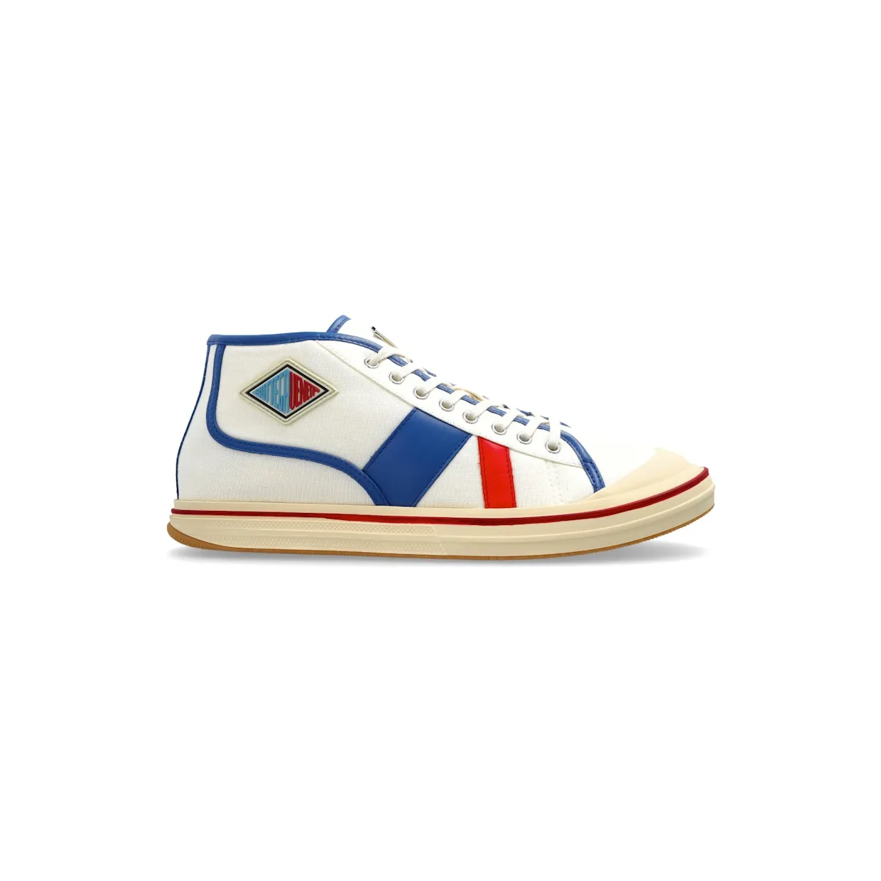 Bottega Veneta Eliot Mid White Blue Red (827556 V5JG1 9643)