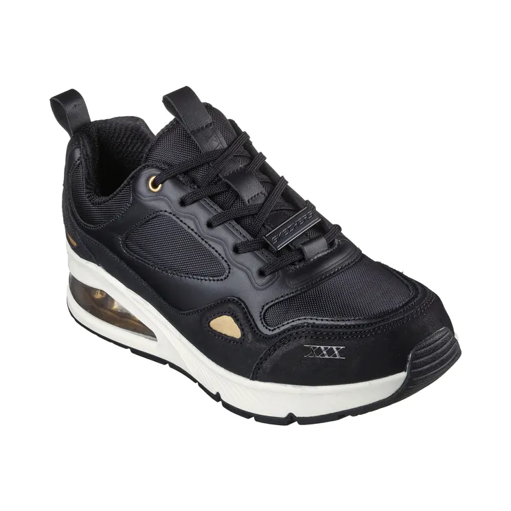 Skechers Uno 2 Gold Bars “Black / Gold (232349 Bkgd)” (232349BKGD)