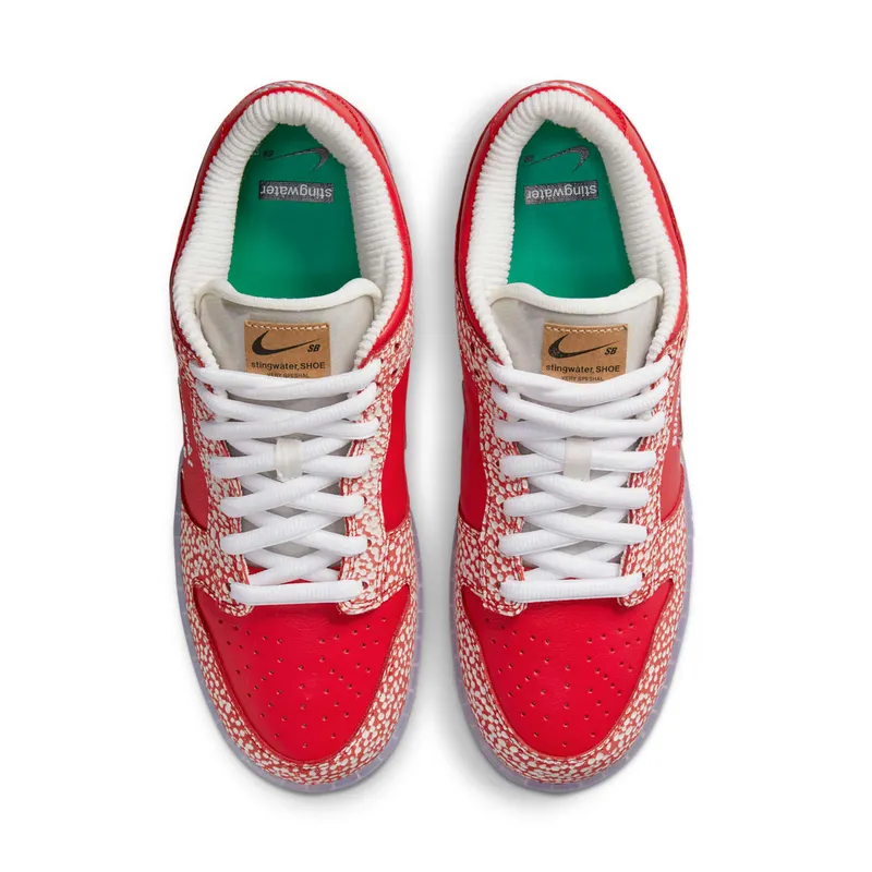 Nike Dunk SB Low Stingwater Magic Mushroom – “Red / White Ice” (DH7650-600)