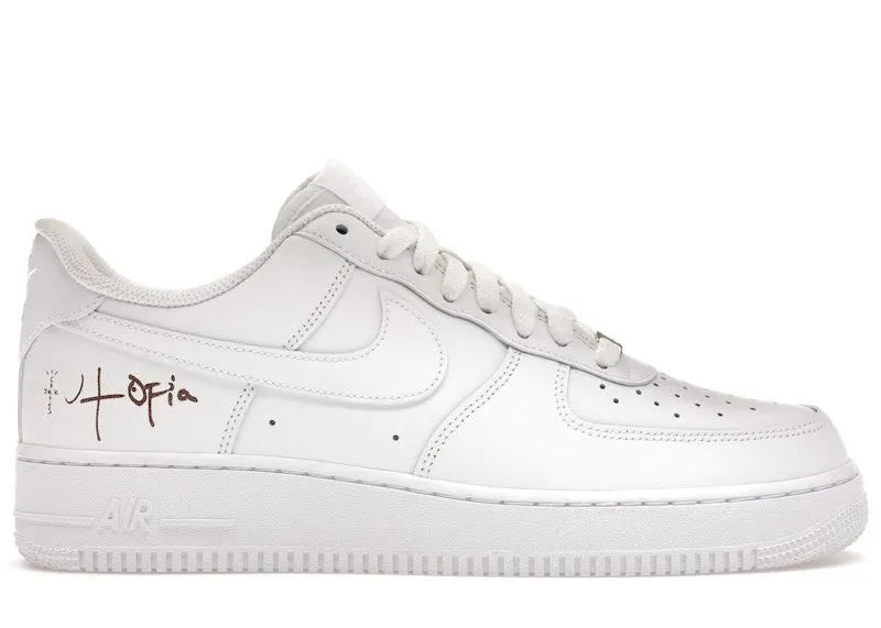 Nike Air Force 1 Low ’07 White (Travis Scott Cactus Jack Utopia Edition) ((Cactus Jack Utopia Edition) TSUT-AF01)