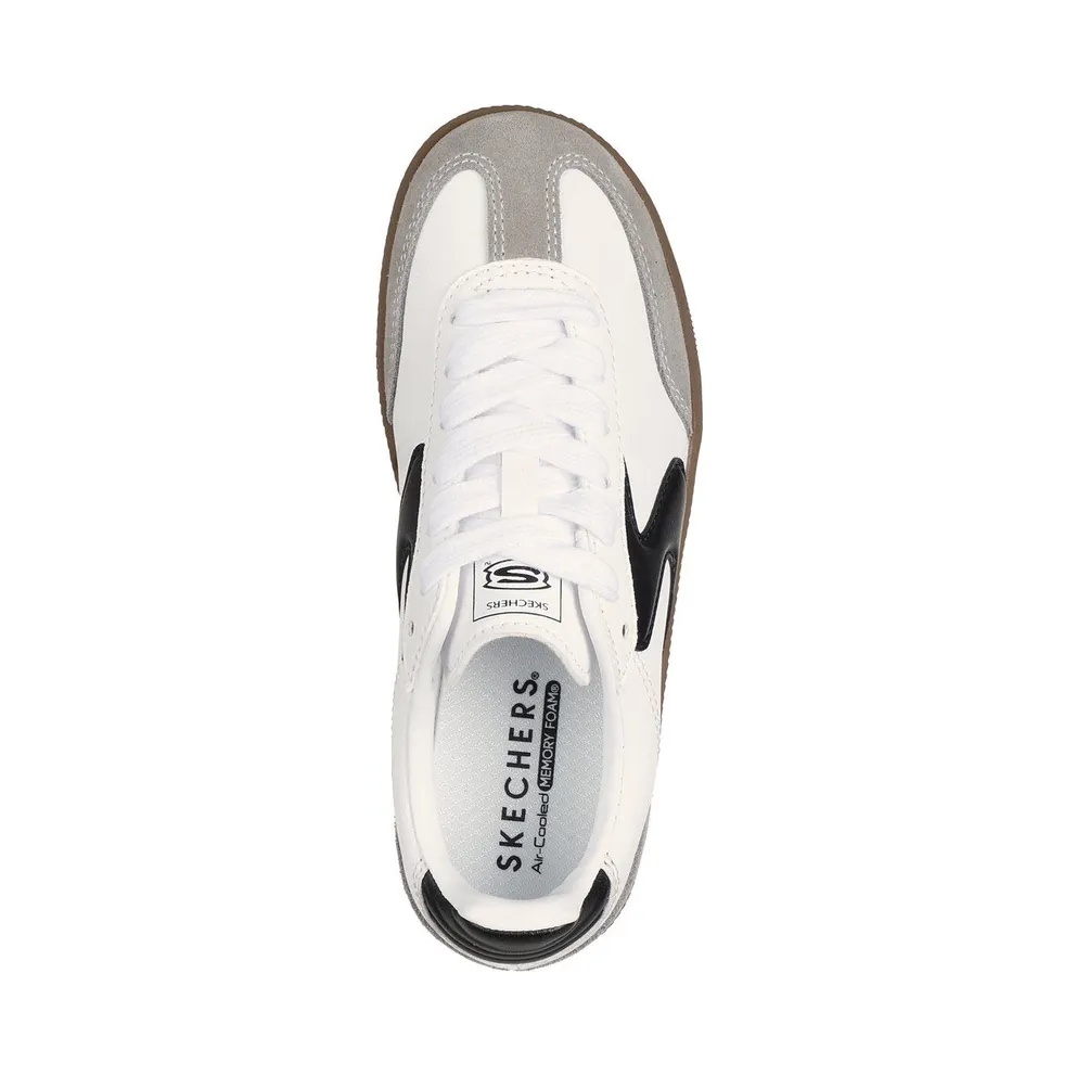 Skechers Hotshot – Junior Varsity Sneaker White/Black
