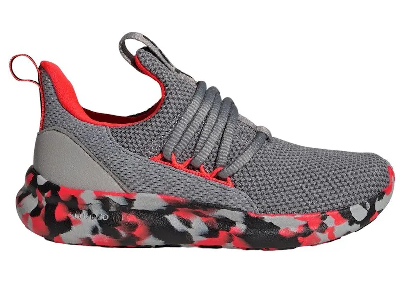 adidas Lite Racer Adapt 7.0 Grey Solar Red Grey (IE8702)