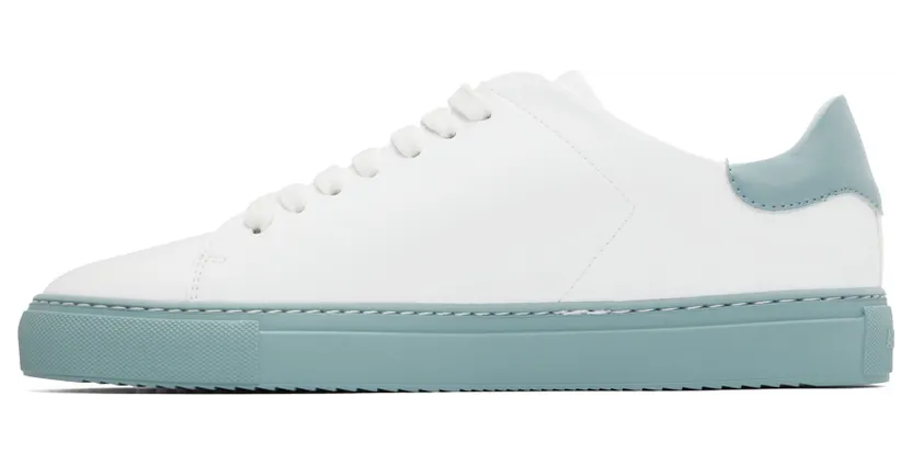 Axel Arigato White & Blue Clean 90 Sneakers (28757) (3)