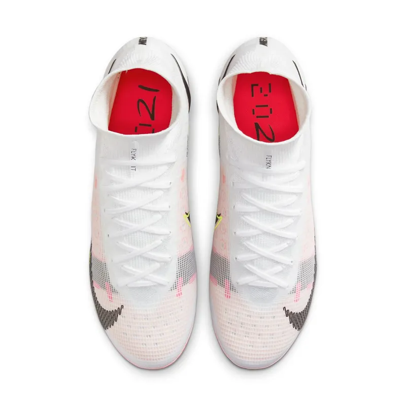 Nike Mercurial Superfly 8 Elite FG White Pink Blast (CV0958-121)