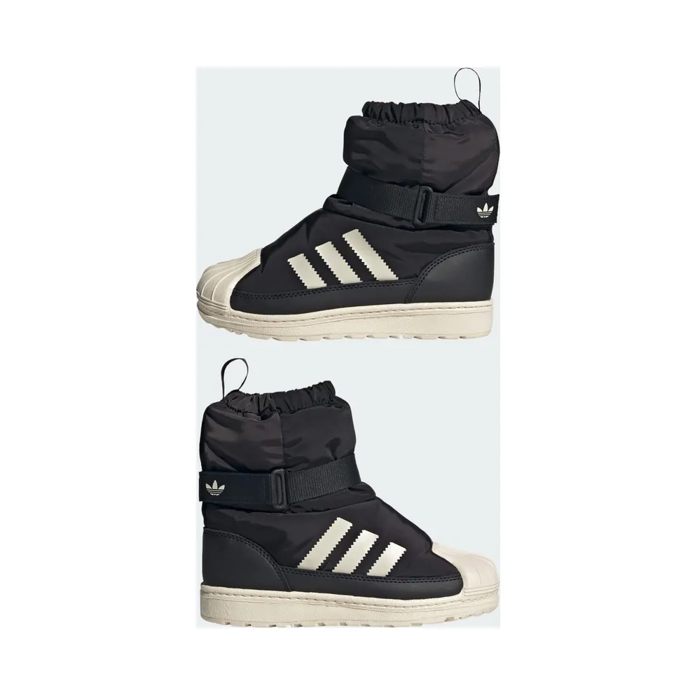 Adidas Superstar 360 Winterized Boot Kids Core Black / Wonder White / Carbon (JQ7949)