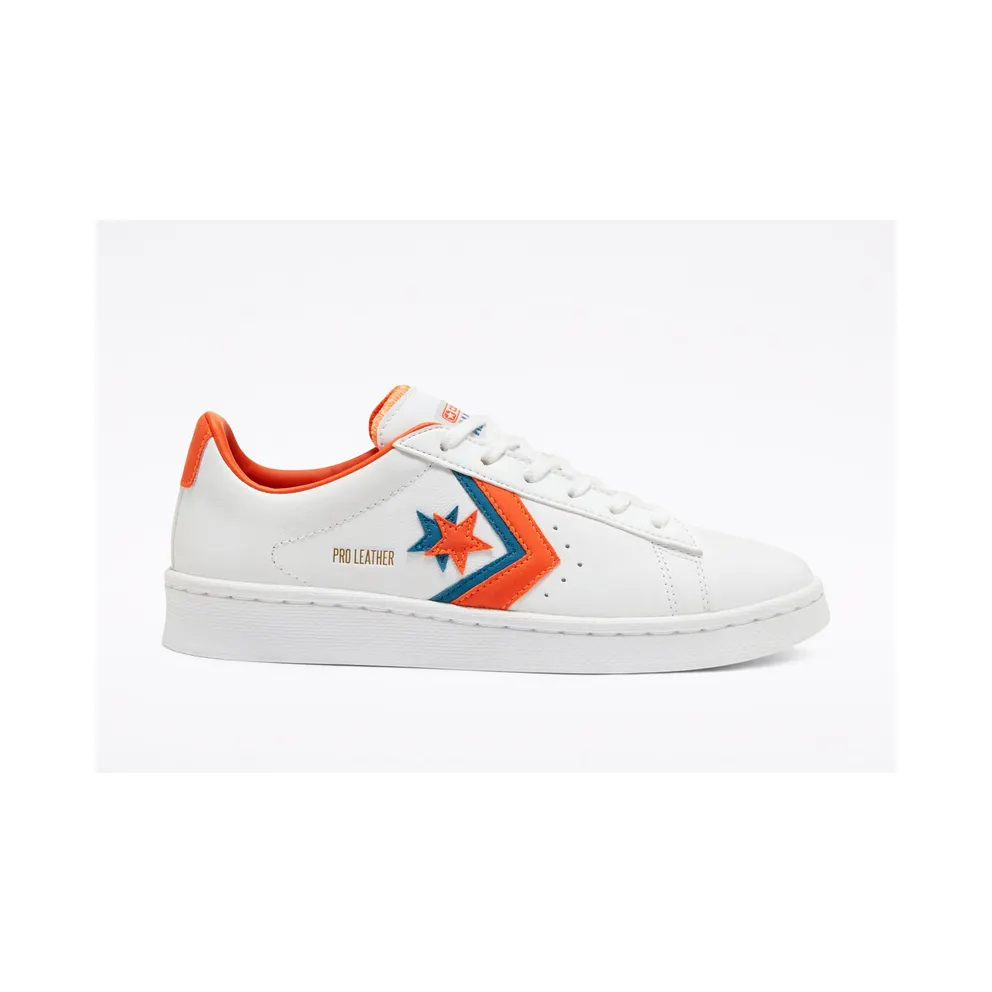 Converse Pro Leather Low ‘Sunblocked – Bold Mandarin’ White/Bold Mandarin (167853C)