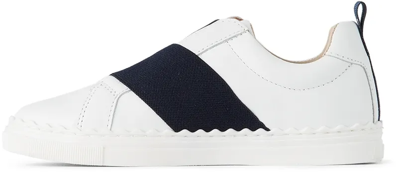 Chloé Kids White Leather Lauren (C19143)