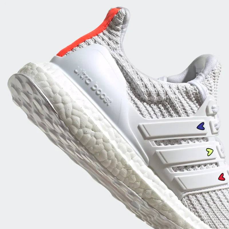 adidas Ultra Boost 4.0 DNA Hearts Pack White (W) Cloud White/Chalk White-Solar Red (GZ9232)