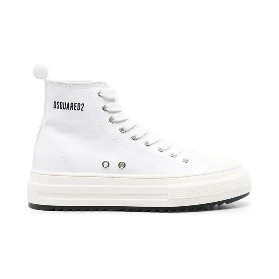 DSQUARED2 High-Top-Sneakers mit Plateau “Black” (SNW023125406362)