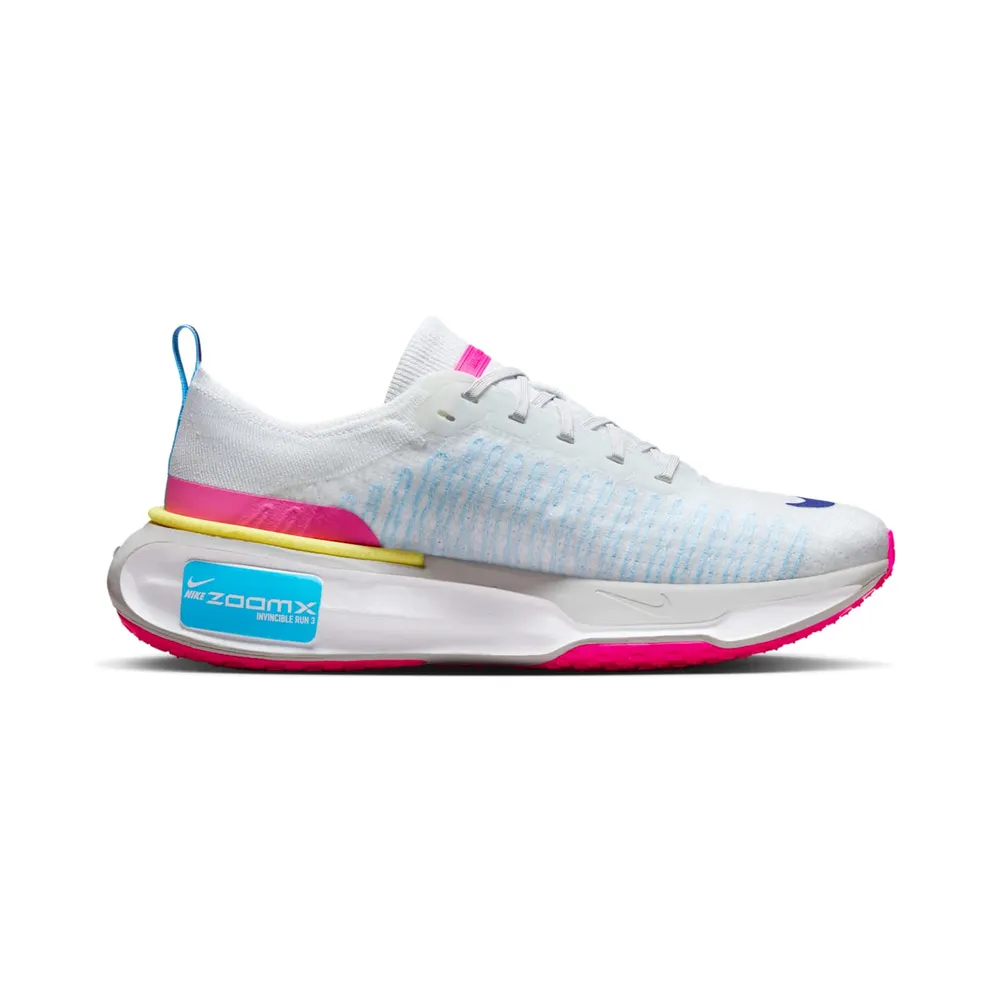 Nike ZoomX Invincible Run 3 White Deep Royal Fierce Pink (DR2615-105)