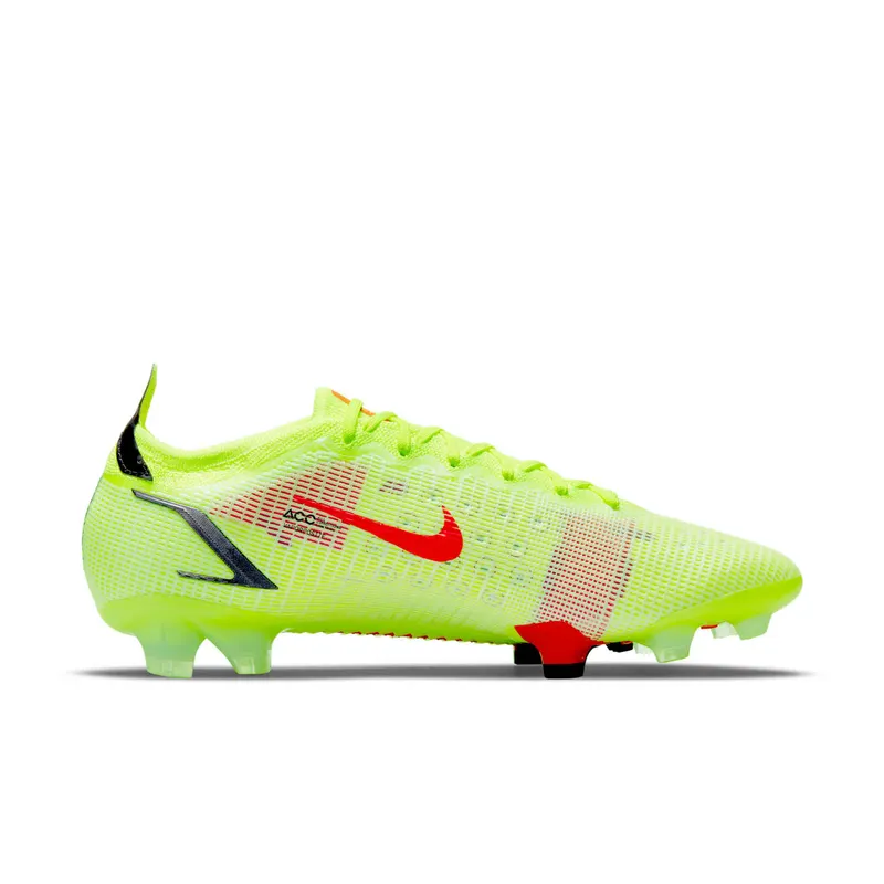 Nike Mercurial Vapor 14 Elite FG Volt Black Bright Crimson (CQ7635-760)