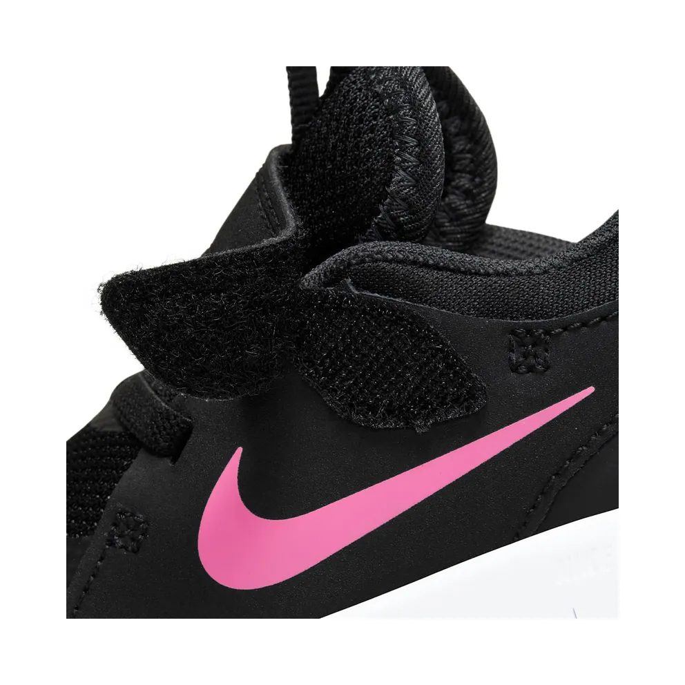 Nike Flex Contact 4 Black Pink Glow (TD) Black/White/Anthracite (CJ2073-002)