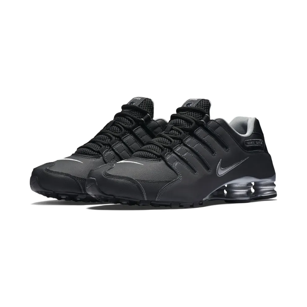 Nike Shox NZ Black Silver Black/Reflect Silver-Anthracite (501524-024)