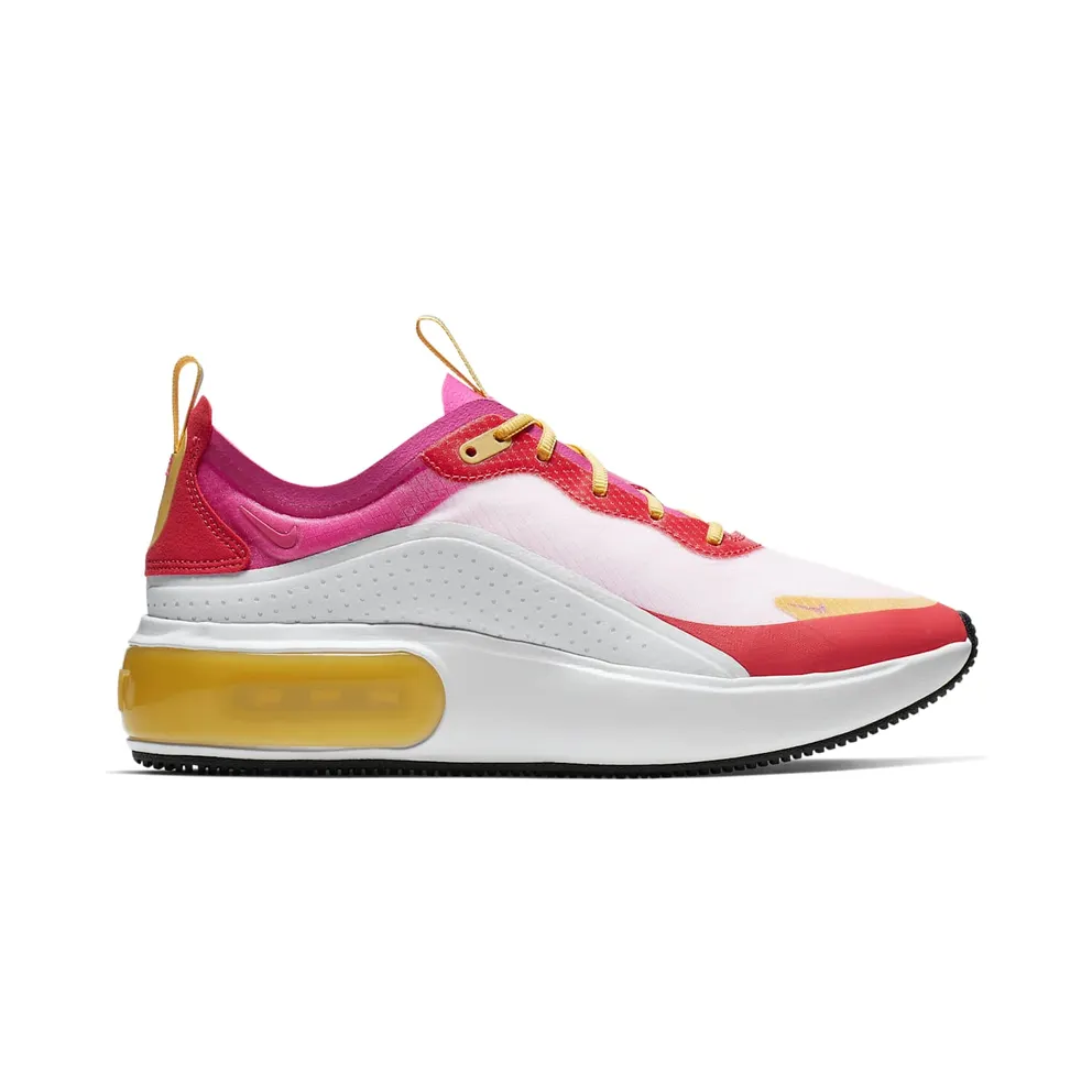 Nike Air Max Dia SE White Laser Fuchsia Topaz Gold (W) White/Laser Fuchsia-Ember Glow-Topaz Gold-Hyper Pink-Black (AR7410-102)