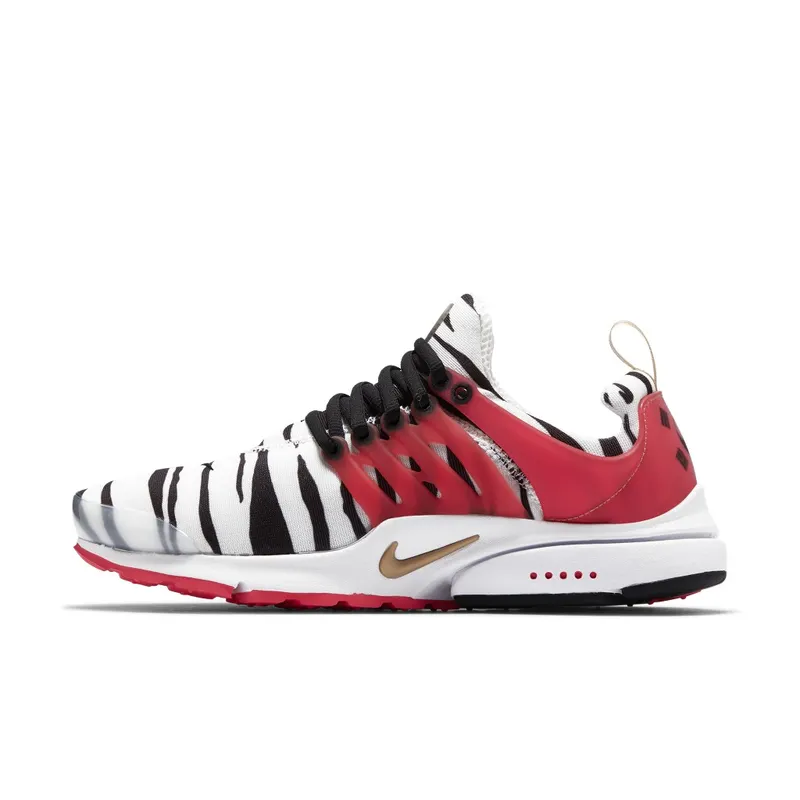 Nike Air Presto South Korea White/Metallic Gold-Black-Red Orbit (CJ1229-100)