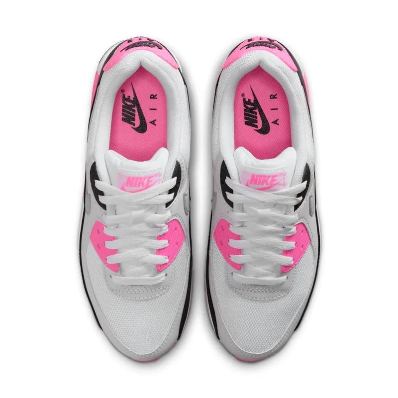 Nike Air Max 90 “White Pink Glow Wolf Grey” (IM4613-100)