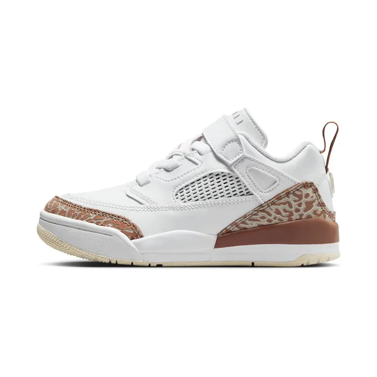 Jordan Spizike Low “White / Archaeo Brown / Light Bone / Pink Oxford” (FQ3951-101)