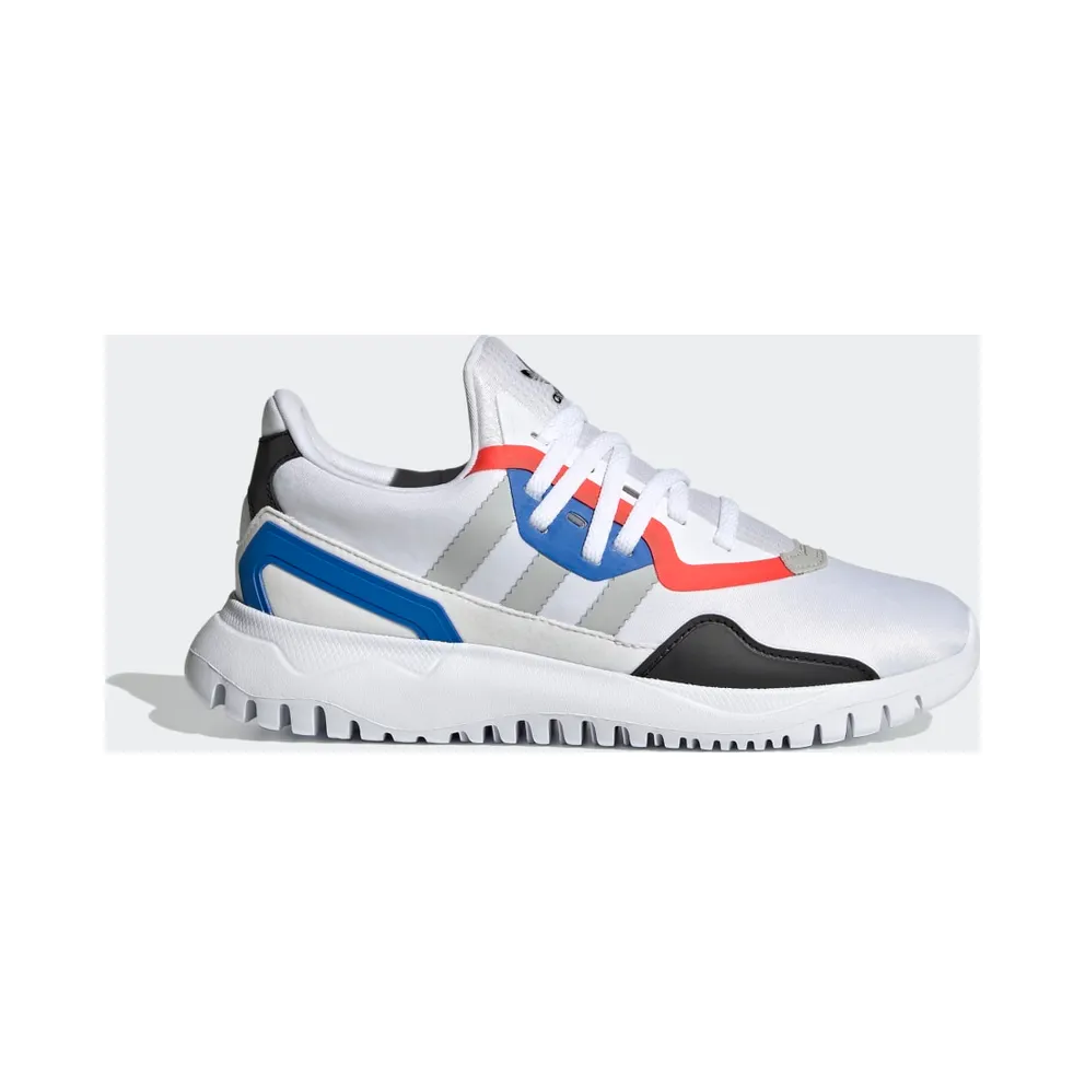 Adidas Flex J ‘White Glow Blue’ Cloud White/Grey Two/Glow Blue (FX5321)