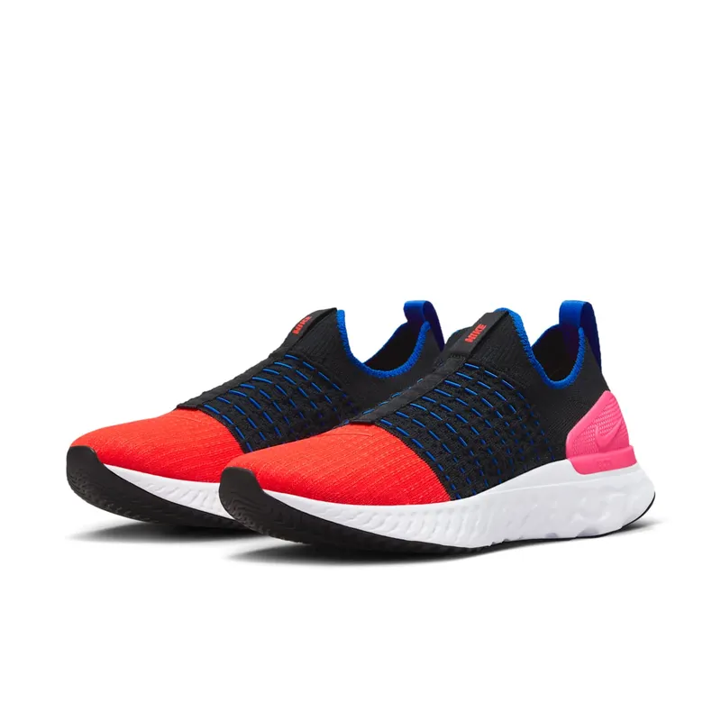Nike React Phantom Run Flyknit 2 Black Hyper Pink (DX2354-001)